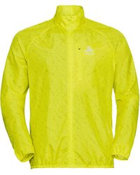 Odlo - Laufjacke Jacket ZEROWEIGHT PRINT EVENING PRIMROSE - Lyst