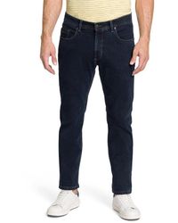 Pioneer - Pioneer Authentic Straight-Jeans Rando 16801-06377-6800 Regular Fit, Blue/Black Stretch Denim - Lyst