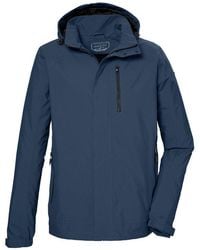 Killtec - Outdoorjacke Kos 52 Mn Jckt Funktionsjacke: Wind- Und Wasserdicht, Atmungsaktiv, Abnehmbare Kapuze - Lyst