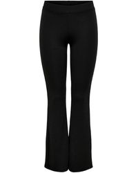 ONLY - Stoffhose ONLFEVER STRETCH FLAIRED PANTS JRS - Lyst