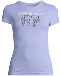 Aéropostale - T-Shirt (1-tlg) Stickerei - Lyst