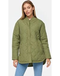 Threadbare - Outdoorjacke THB Juliet Quilted Jacket (1-St) mit Knöpfen - Lyst