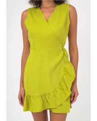 FRESHLIONS - Jerseykleid Mailinda im eleganten Wickel-Design - Lyst