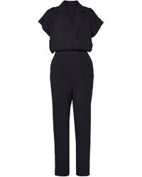 Lascana - Overall mit Reverskragen und kurzen Ärmeln, eleganter Jumpsuit, casual-chic - Lyst