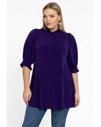 Yoek - Blusentop Damen Bluse Große Größen - Lyst