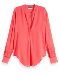 Maison Scotch - Blusenshirt Bluse Feminine Top 153764 - Lyst