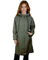Khujo - Langmantel Jacke grün - Lyst