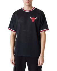 KTZ - T-Shirt NBA Chicago Bulls Mesh - Lyst