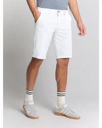No Excess - Bermudas Short Chino Garment Dyed Twill Stre - Lyst