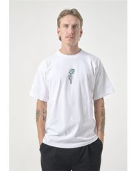 CLEPTOMANICX - T-Shirt Classic Tee Empathy Locker geschnitten - Lyst