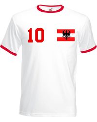 Youth Designz - Österreich T-Shirt im Fußball Trikot Look mit trendigem Motiv - Lyst