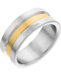 Calvin Klein Nu 20% Korting: Ring - Metallic