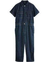 Next - Jumpsuit Denim-Boilersuit aus 100 % Baumwolle, Umstandsmode (1-tlg) - Lyst