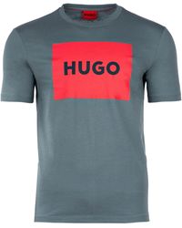HUGO - T-Shirt - Dulive222, Rundhals, Kurzarm - Lyst