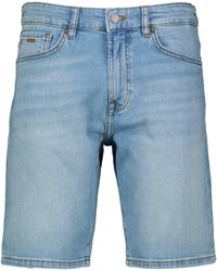 BOSS - Shorts Jeansshorts RE.MAINE Regular Fit (1-tlg) - Lyst
