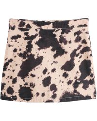 Next - Jeans-Minirock aus 100 % Baumwolle (1-tlg) - Lyst