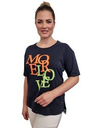Gio Milano - T-Shirt mit Statement-Print "MORE LOVE - Lyst
