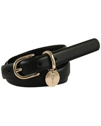 Joop! - Ledergürtel Mit Dornschließe Und Logo-Anhänger, Breite 2Cm - Lyst