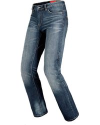 SPIDI - Motorradhose J-Tracker Motorradjeans wasserabweisend protektoren abriebfest robust - Lyst