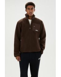 Ellesse - Fleecejacke Zerano 2 Fz Jacket Mit Reißverschluss, Normale Länge, Aus Polyester - Lyst