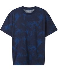 Tom Tailor - Kurzarmshirt relaxed allover print t-shirt - Lyst