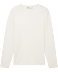 Tom Tailor - Pullover Strickpullover R-Neck (1-tlg) - Lyst