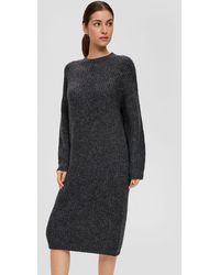 QS - Minikleid Midi-Kleid aus Strick - Lyst
