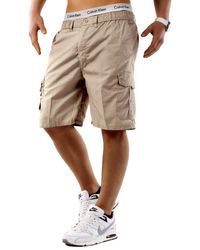 Max Men - Cargoshorts Cargo kurze Capri Sommer Basic (1-tlg) - Lyst