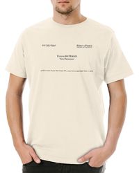 Urban Backwoods - Print- Patrick Bateman T-Shirt American Card Insignia Psycho - Lyst