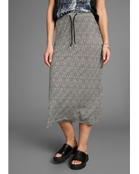 Laura Scott - Jerseyrock mit Grafik-Print - Lyst