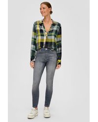 S.oliver - 5-Pocket- Jeans Izabell / Fit / Mid Rise / Skinny Leg Label-Patch - Lyst