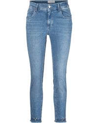 ANGELS - 7/8-Jeans ORNELLA FRINGE SEQUIN mit Stickerei und Paillettenverzierungen am Beinabschluß - Lyst
