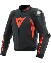 DAINESE - Motorradjacke Super Speed 4 Motorrad Lederjacke Atmungsaktiv thermisch protektoren - Lyst