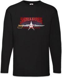 Urban Backwoods - Langarmshirt Saber Rider & The Star Sheriffs I Langarm T-Shirt Sei Jushi Bismark - Lyst