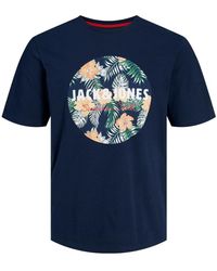 Jack & Jones - T-Shirt JJCHILL SHAPE TEE SS CREW NECK - Lyst