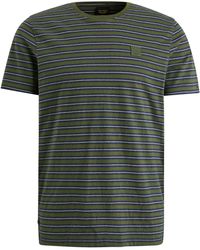 PME LEGEND - T-Shirt Short sleeve r-neck yd stripe jers - Lyst