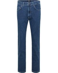 Pioneer - Authentic 5-Pocket-Jeans PIONEER RANDO MEGAFLEX rinsed wash deep blue 1680 9980.05 - Lyst