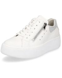 Waldläufer - Damen Plateau Sneaker Nicky Weiß Sneaker - Lyst