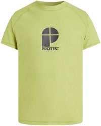 Protest - T-Shirt PRTCATER rashguard short sleeve ALGAEGREEN - Lyst