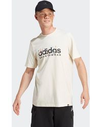 adidas - T-Shirt M LANDSCAPE SPW - Lyst