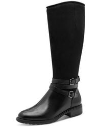 Tamaris - Stiefel, Blockabsatz, Langschaftstiefel Mit Touch It-Ausstattung - Lyst