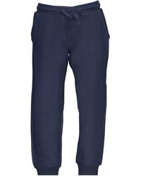 North Sails - 5-Pocket-Hose Blaue Kinder Sporthose aus Bio-Baumwolle mit elastischem Bund - Lyst