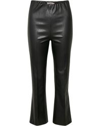 Soaked In Luxury - Leggings SLKaylee PU Kickflare Pants - Lyst