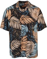 Urban Classics - Langarmhemd Viscose AOP Resort Shirt (1-tlg) - Lyst