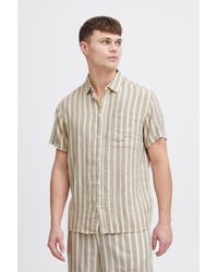 Solid - Kurzarmhemd SDFried Shirt aus Leinenmix - Lyst