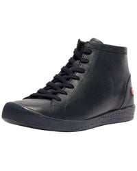 Softinos - Stiefelette Leder Schnürstiefelette - Lyst