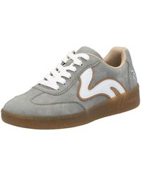 Rieker - Veloursleder/Textil Sneaker - Lyst
