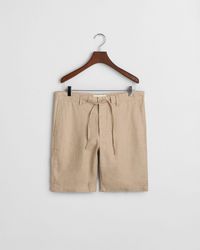 GANT - Bermudas RELAXED LINEN DS SHORTS - Lyst
