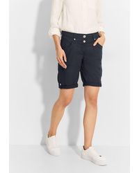 Cecil - Shorts mit Turn-Up Funktion - Lyst