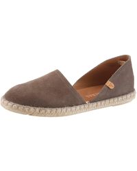 Verbenas - Espadrille Strandschuh, Sommerschuh, Loafer Aus Veloursleder - Lyst